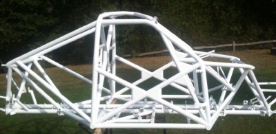 Hand made space frame.